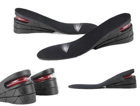 Hava Yastıklı Boy Uzatıcı Tabanlık Tam Boy (7 cm kadar) - 45 Numara Dolgu Topuk (477477)