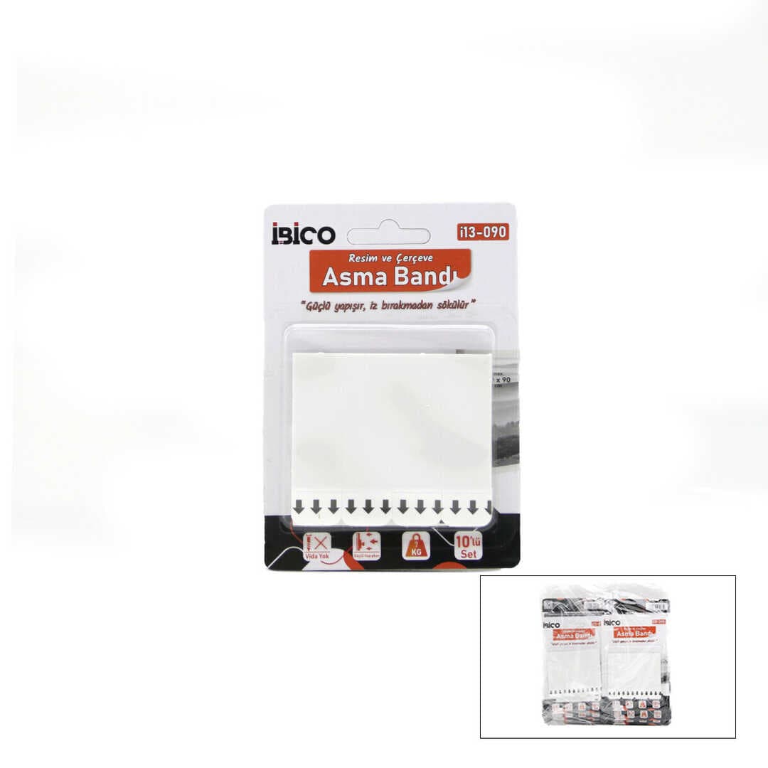 Resim ve Çerçeve Asma Bandı - 10'lu Paket - 7 kg Taşıma Kapasitesi