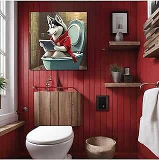 GAAGART Tekli Kare Kavas Bayo Tablosu Tabletle Oyaya Sibirya Kurdu 50 x 50 gartM8302