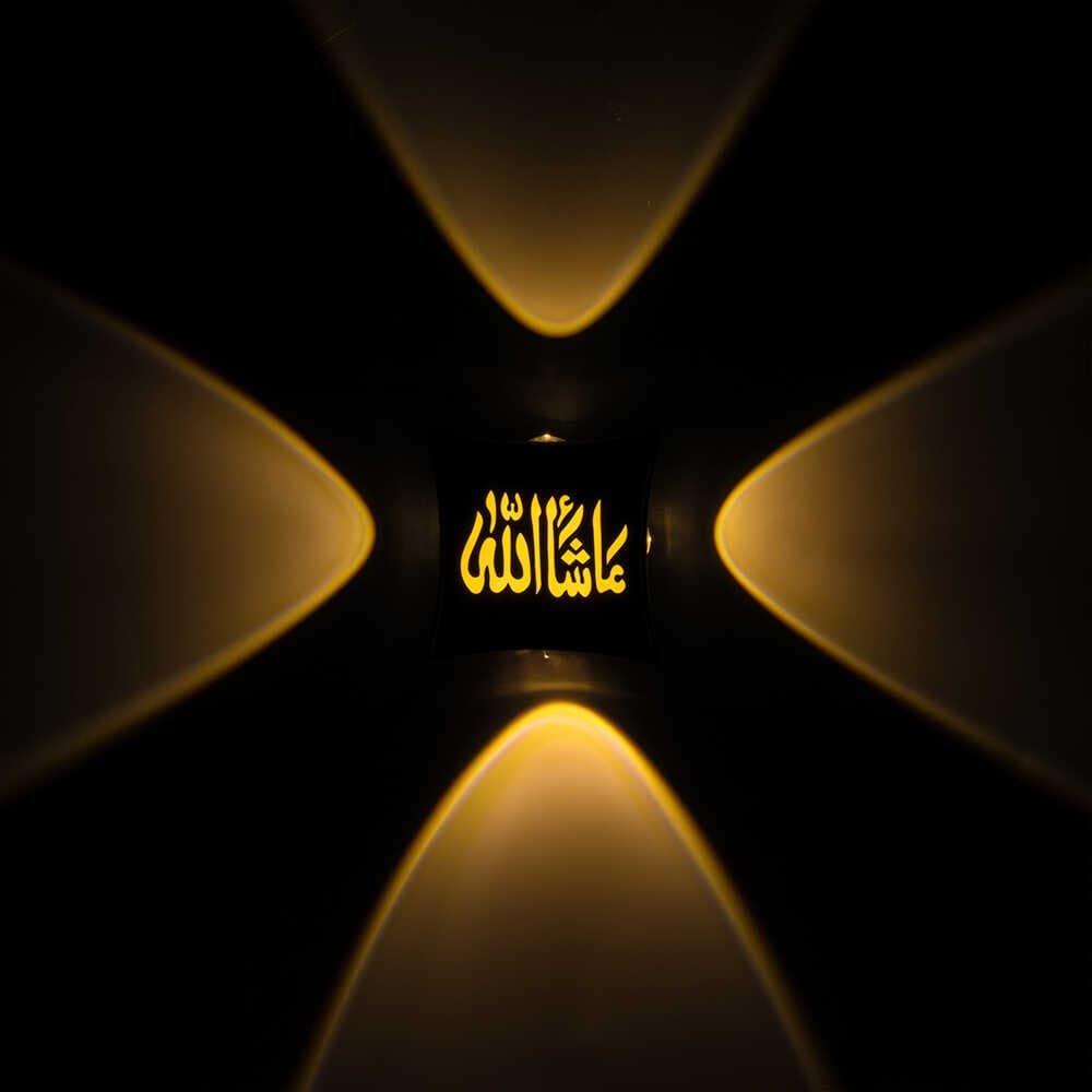 3000K MAŞALLAH DEKORATİF LED DUVAR APLİK (4767)