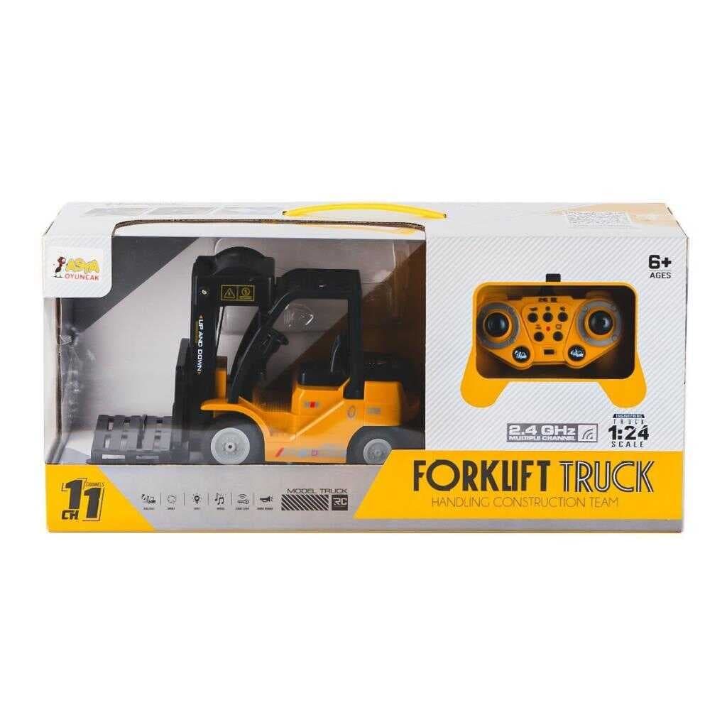 Nessiworld A8196-OQ9009 Kumandalı Sesli ve Işıklı Froklift 1:24  -Asya Oyuncak