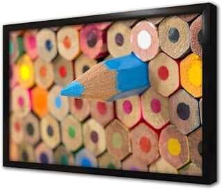 Kalem Çerçeveli Cam Tablo 50x70 cm CA07249