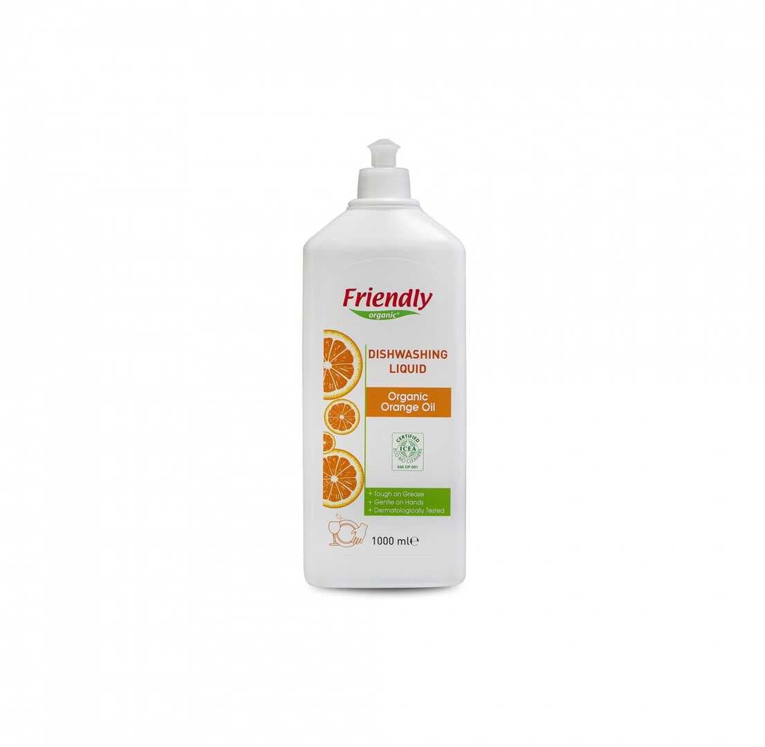 Friendly Organic Bulaşık El Deterjanı Portakallı - 1 ml