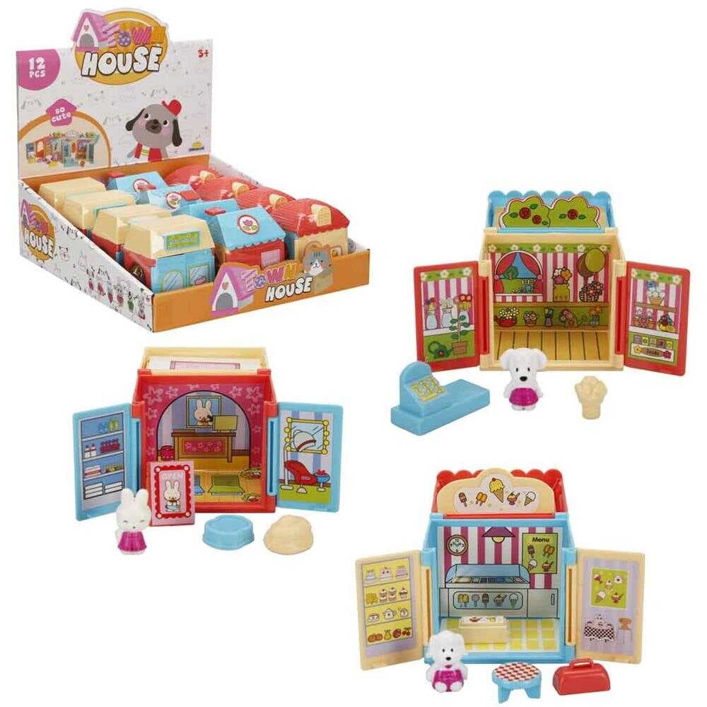 S01004256 FİGÜR MİNİ HAYVAN EVLERİ 3A.12D.