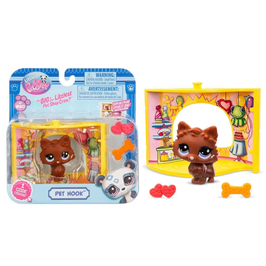 Nessiworld Littlest Pet Shop Miniş ve Temalı Oyun Köşesi
