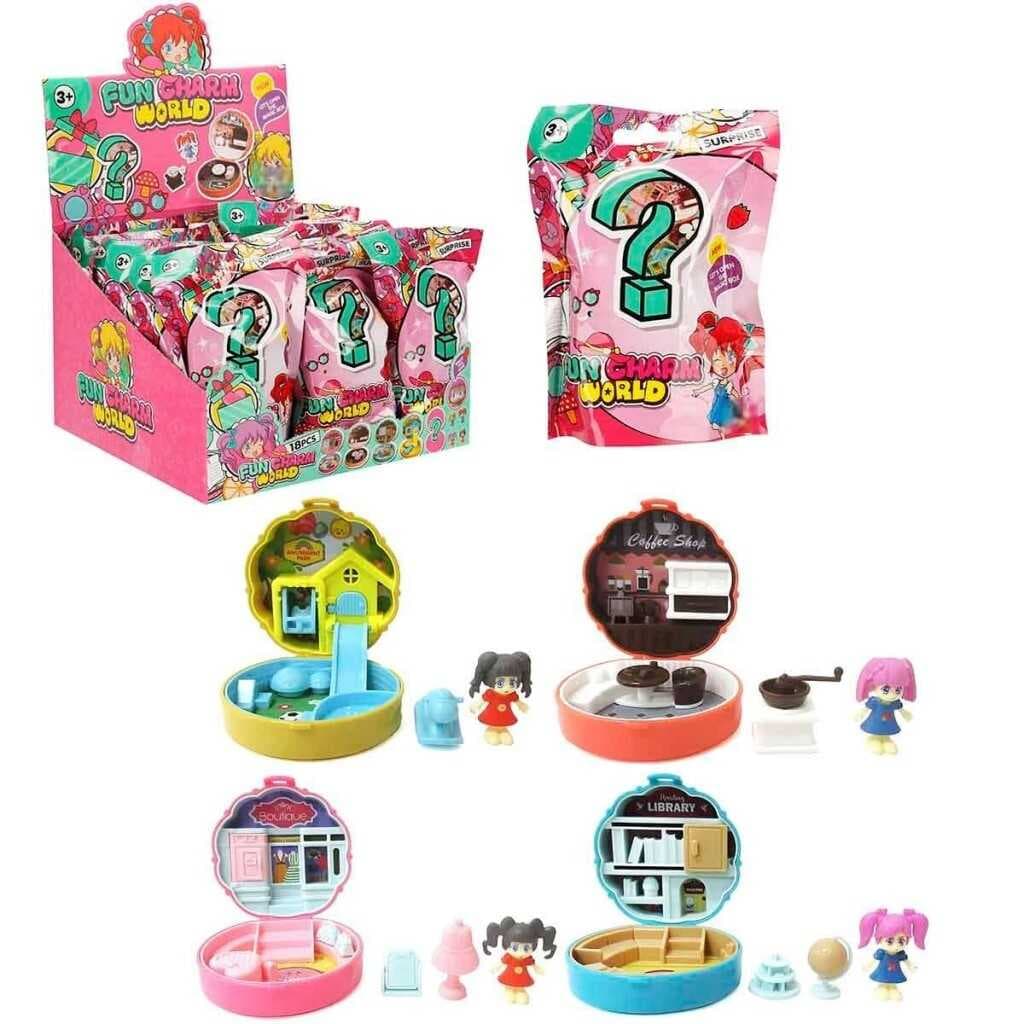 4255 RST-FİGÜR MİNİ FİGÜR EĞLENCE DÜNYASI SÜRPRİZ PAKET 18D