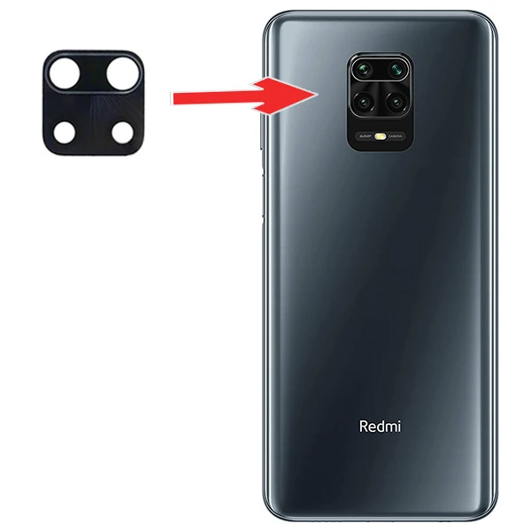 Xiaomi Redmi Note 9 Pro/ Note 9S 3D Full Tempered Cam Kamera Koruyucu-(5775)