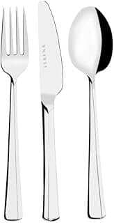 Serek Paris Çelik Çatal Kaşık Bıçak Takımı 18 Parça