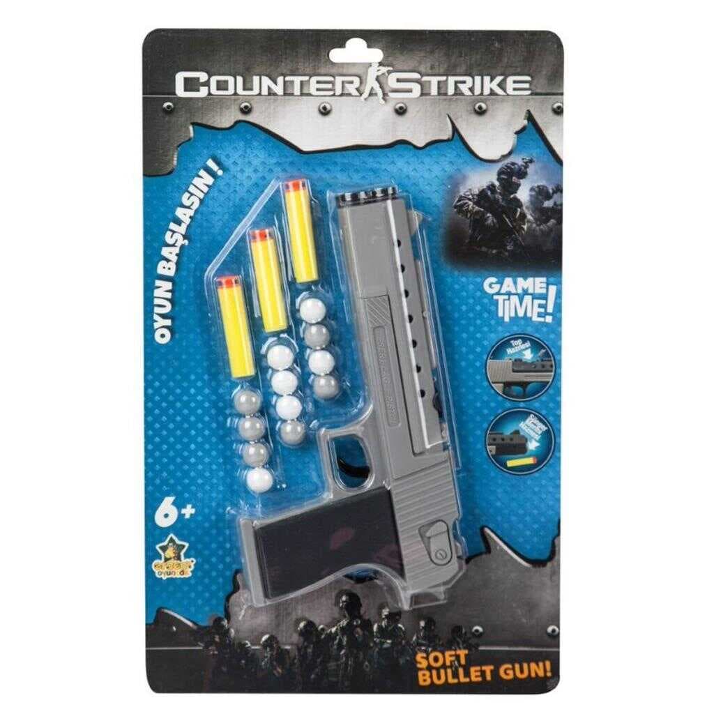 Nessiworld ER-132 Dart ve Top Atan Desert Eagle Tabanca  - Erdem Oyuncak