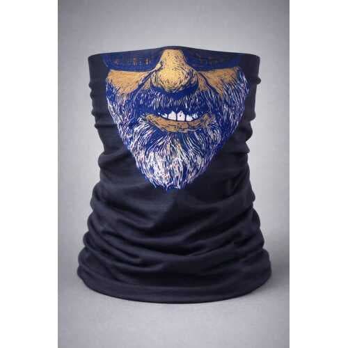 Sakallı Yüz Desenli Baf Buff – Çok Amaçlı Boyunluk &amp; Maske 1 No