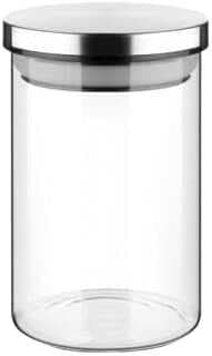 Decoox 700ml Vakumlu Metal Kapaklı Borosilikat Cam Kavaoz (8.5cm*15cm) 1 Adet