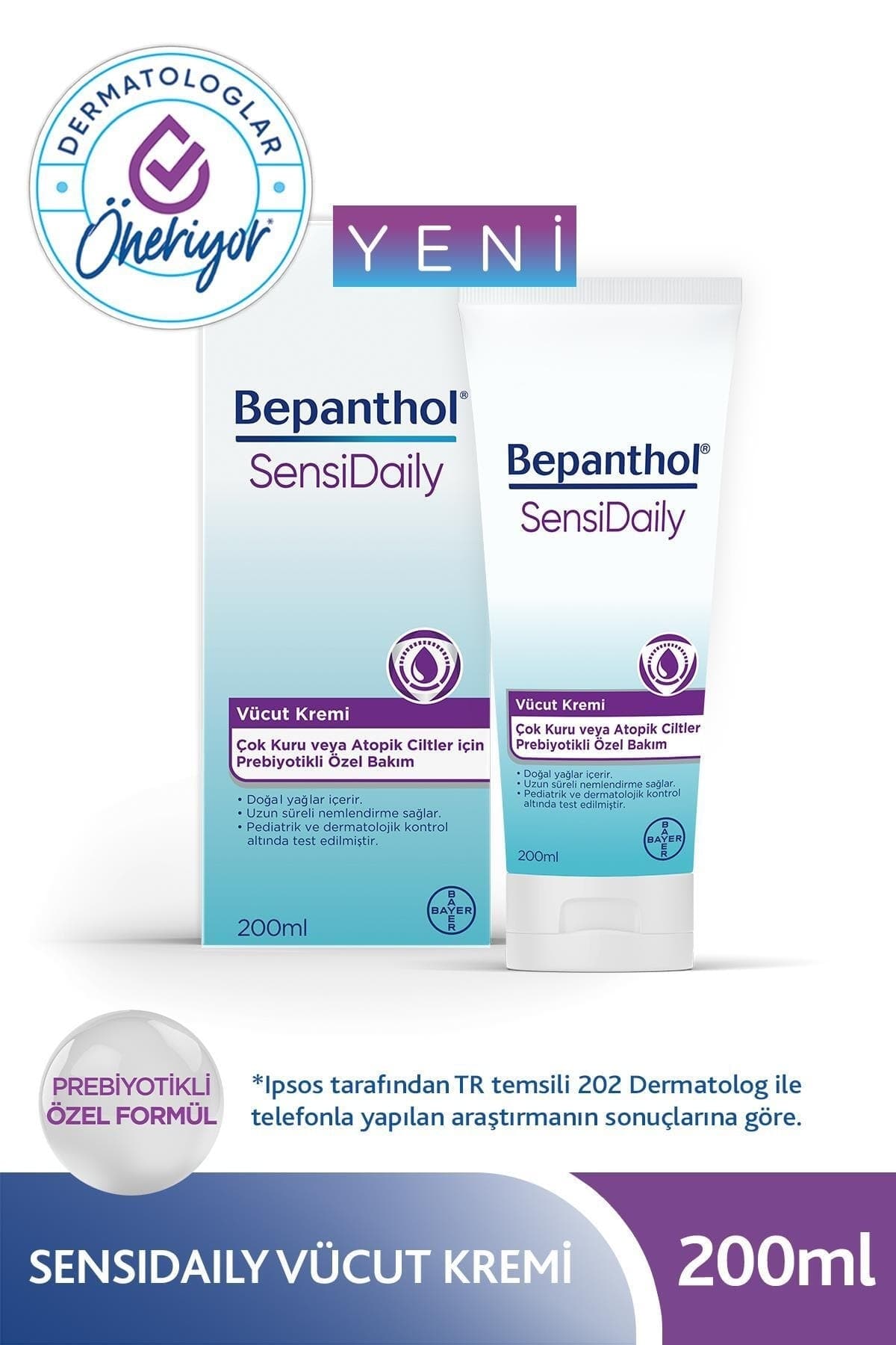 Sensidaily Vücut Kremi 200ml