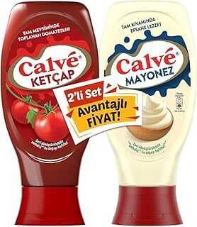 Calve Ketçap Mayoez Orta Set 810 g
