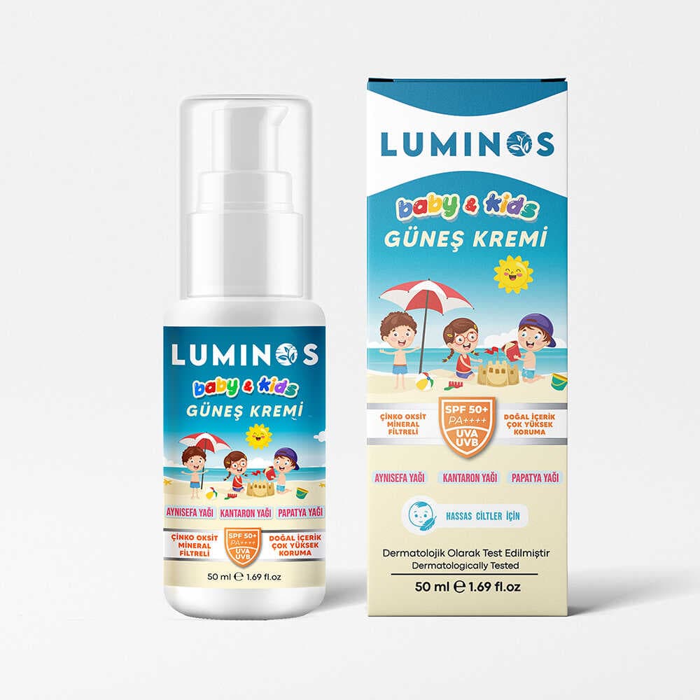 Luminos Bebeklere Ve Çocuklara Özel Doğal Formül Spf 50 Güneş Kremi - 50ml