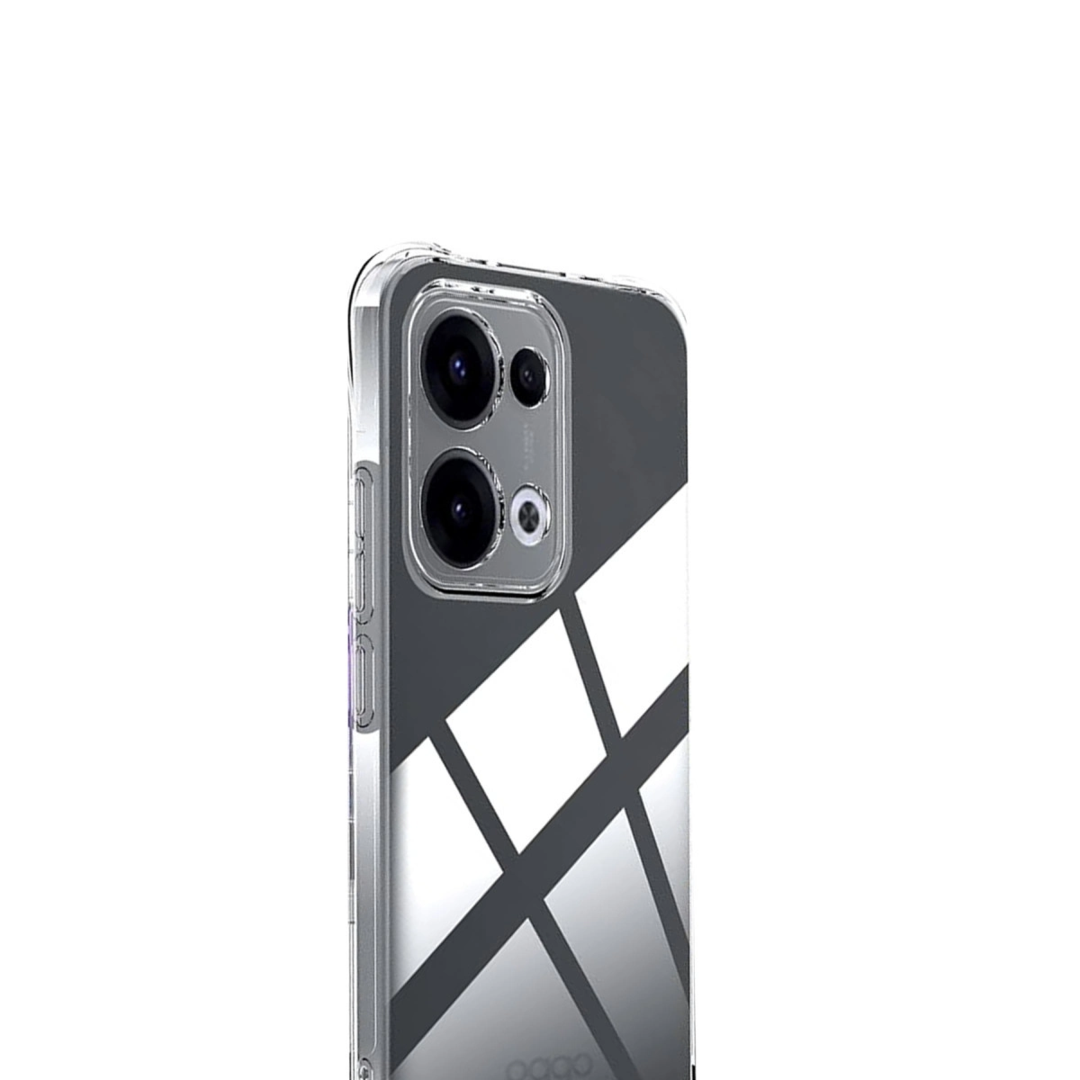 Oppo A6 Pro 4g Lüx Şeffaf Silikon - Şeffaf