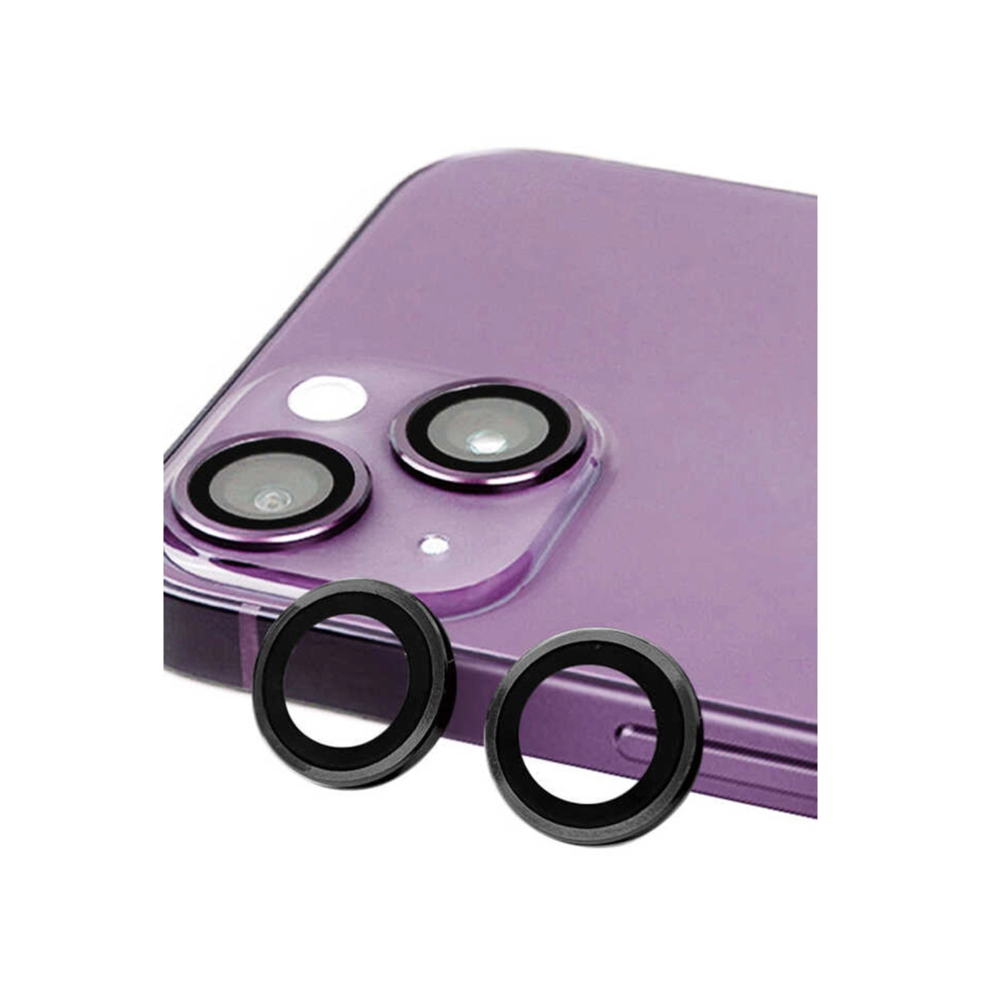 Apple İphone 14 Plus Raze Metal Kamera Lens - Siyah