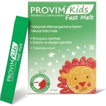 Wellcare Provim Kids Fast Melt Probiyotik 14 Şase