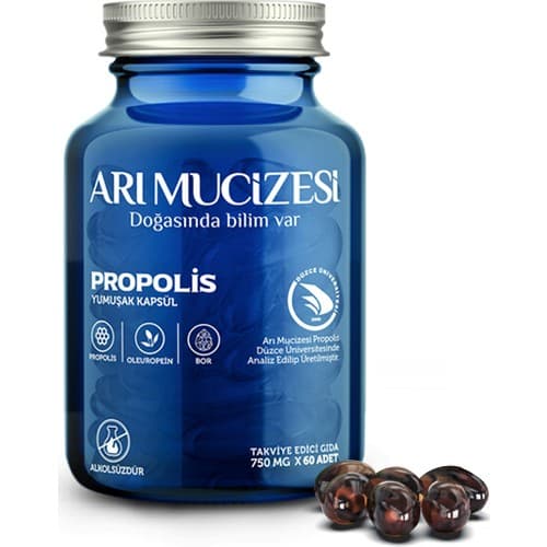 Apidemica Arı Mucizesi Propolis Softgel 60 TABLET