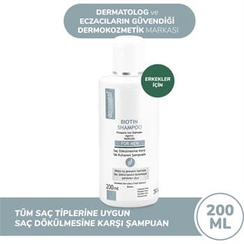 Dermoskin Erkek Biotin Şampuan 200 ML