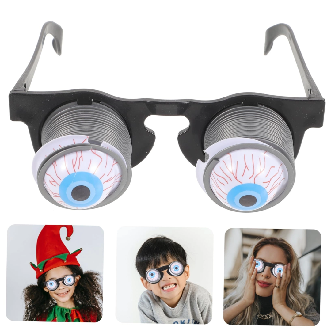 Sallanan Şaka Gözlüğü Yaylı Gözlük Akar Gözlük