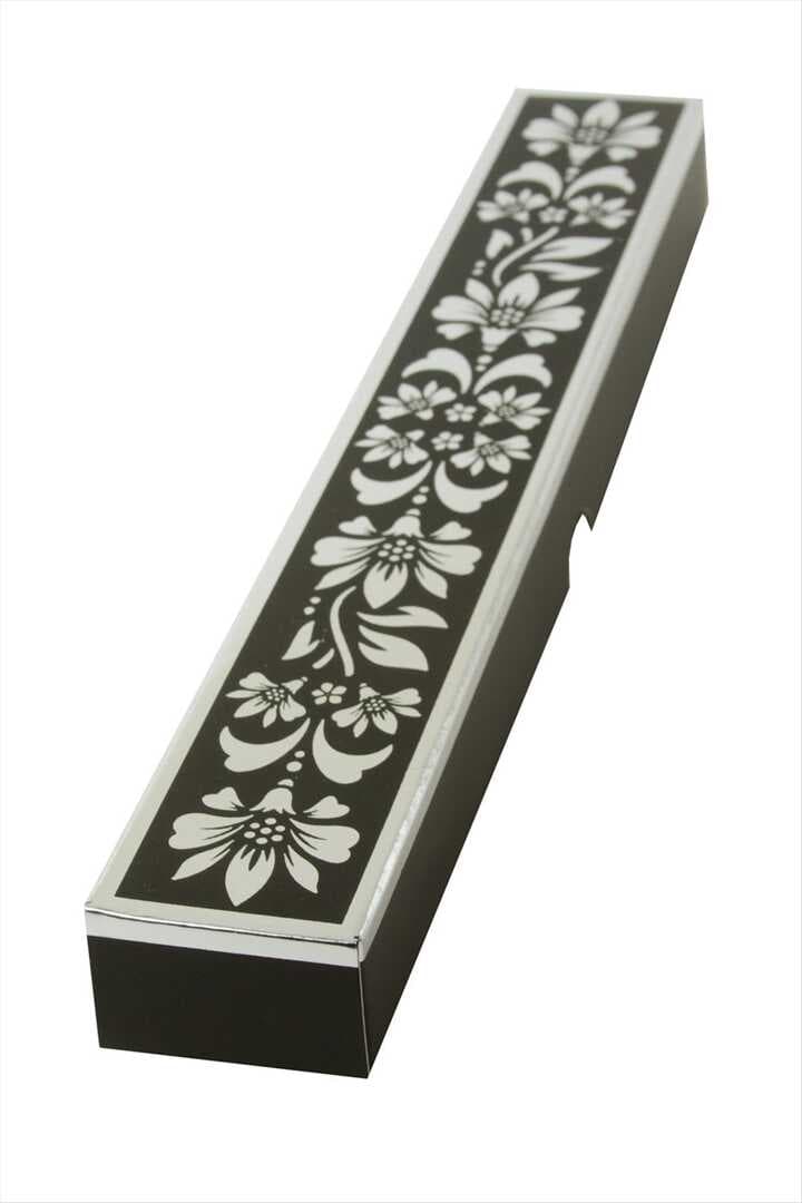 Çiçek Yaldızlı Tesbih Kutusu