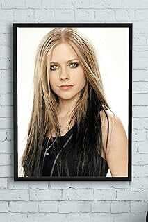 (9945) Avril Lavige Çerçeveli Tablo 2 (40x50cm)