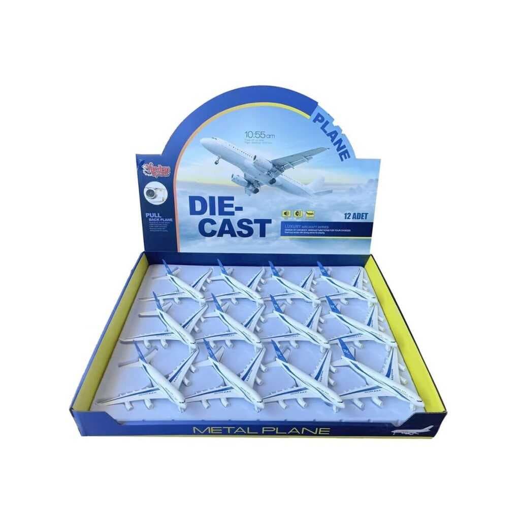 Nessiworld HW-777-2 2816 BLUE CB IŞIKLI-SESLİ METAL YOLCU UÇAĞI