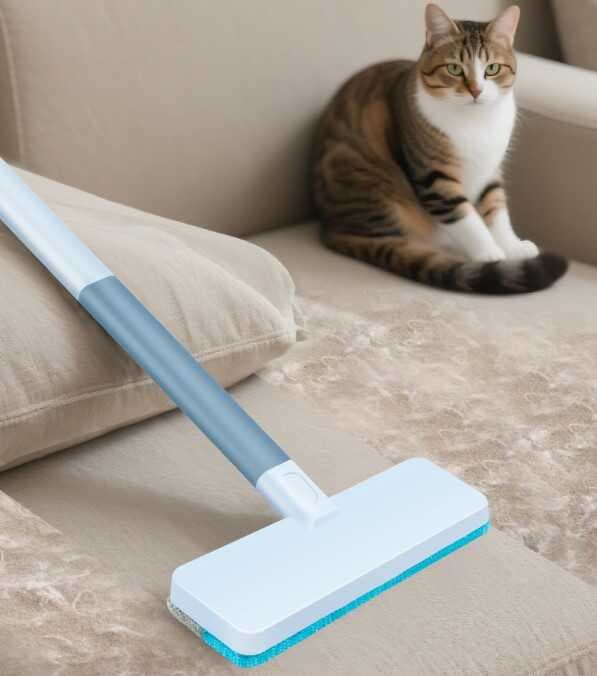 Çift Yönlü Evcil Hayvan Tüy Toplayıcı ve Yüzey Temizleme Fırçası