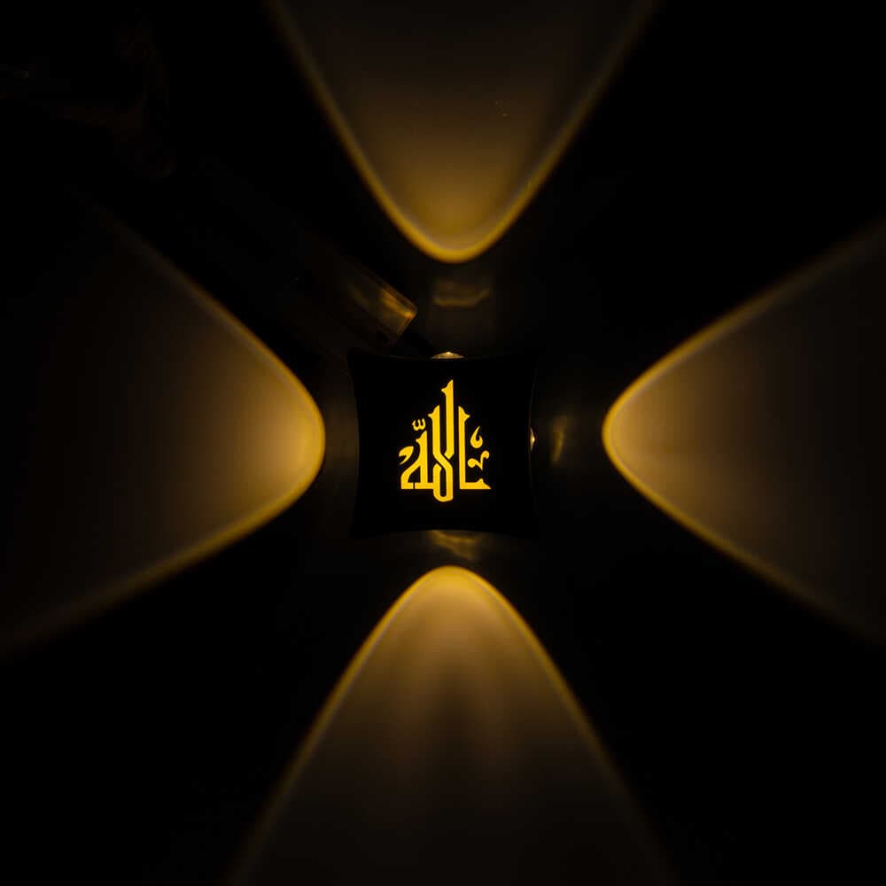 3000K ALLAH DEKORATİF LED DUVAR APLİK (4767)