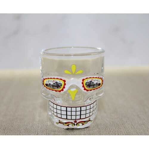 İstanbul Temalı Cam Kurukafa Shot Bardak