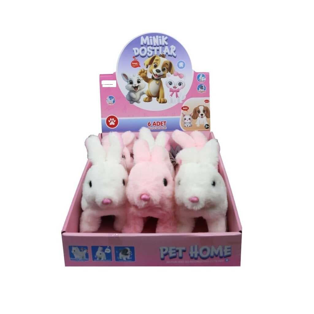 VRD10643 PELUŞ EVCİL TAVŞAN (SESLİ VE(adet fiyatıdır)