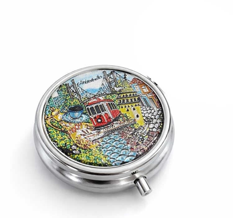 İstanbul Temalı İlaç Kutusu - Model 15