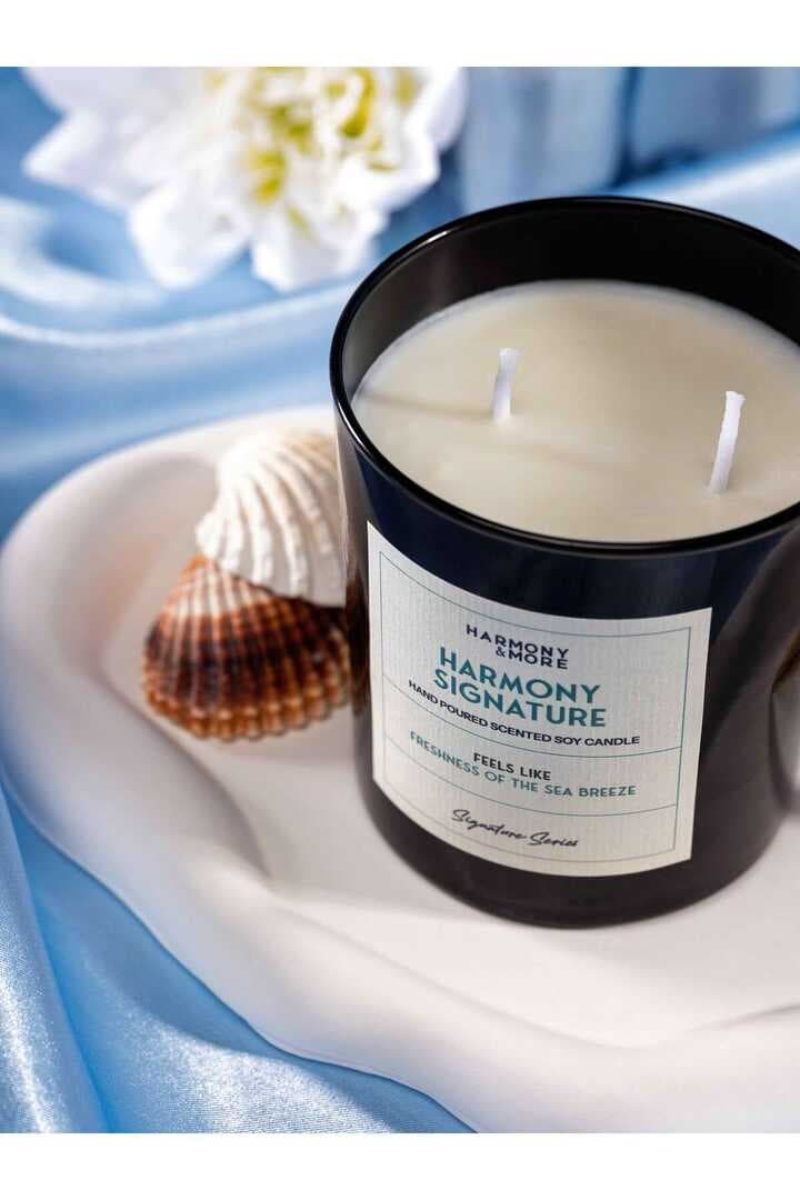 Okyanus Kokulu Mum, Dekoratif Mum, Hediyelik Mum, Kokulu Mum, 300 Gr.