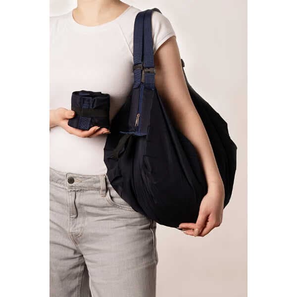 Lacivert Katlanabilir Seyahat Çantası