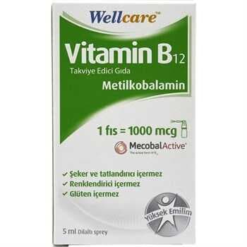 Wellcare Vitamin B12 - 1000 Mcg 5 ML