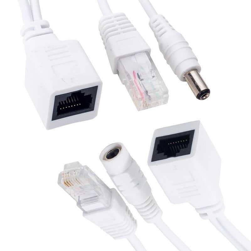IP KAMERA POE KABLOSU PASİF POE SPLITTER DİŞİ ERKEK POWER UÇ (4767)