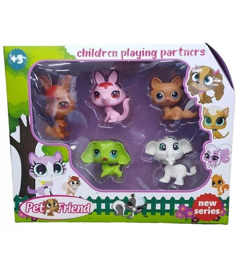 5 Lİ SEVİMLİ KUTULU HAYVANLAR