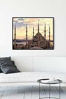 (13440) Sulta Ahmet Camii Çerçeveli Tablo 5 (30 X 40cm)