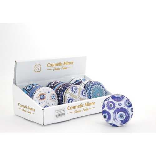 Taşlı İstanbul Tasarımı El Aynası Kalın Model 3