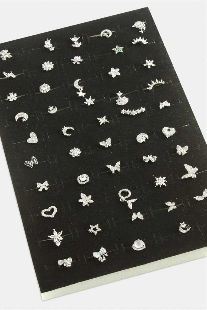 Tragus Zirkon Taşlı  Piercing 1 Adet