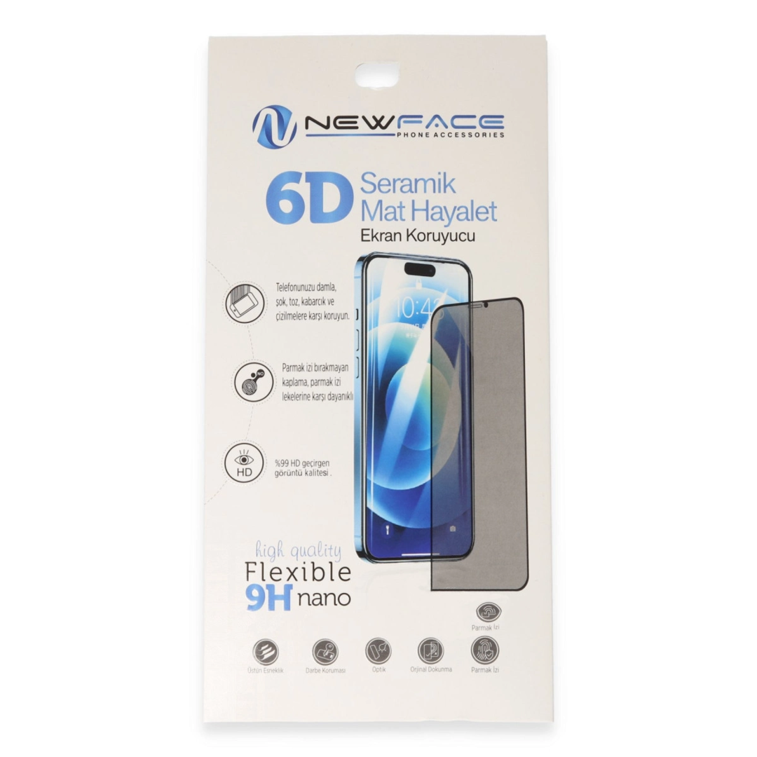 Samsung Galaxy A05 6d Antistatik Mat Seramik Hayalet Nano Ekran Koruyucu