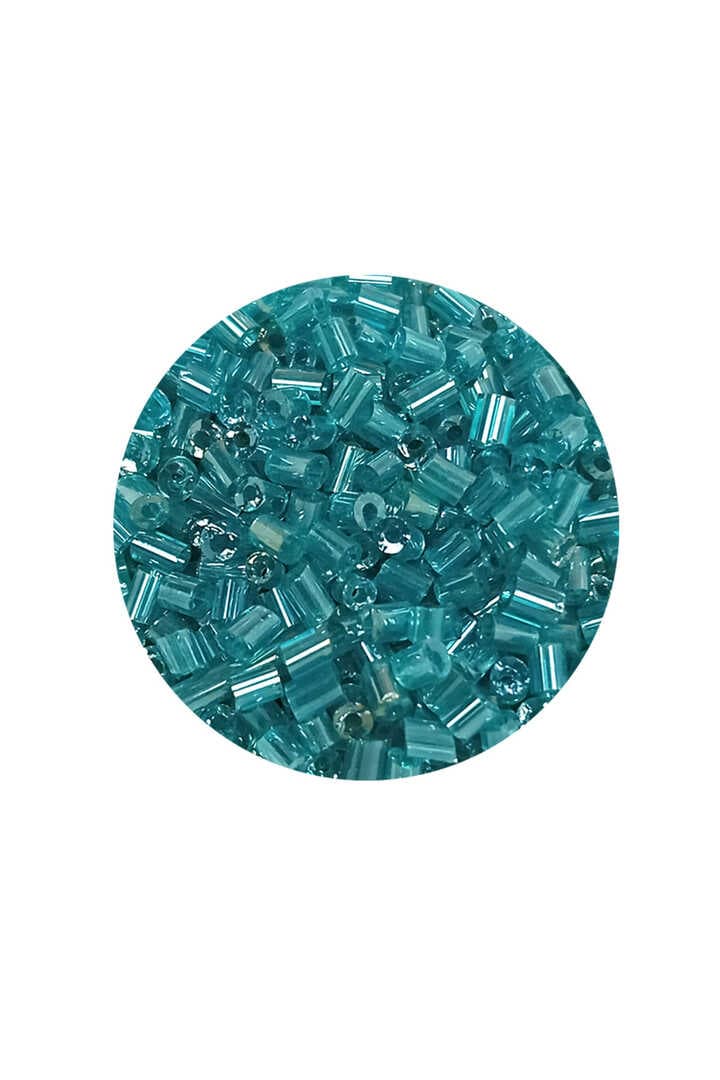 Kesme Cam Boncuk 2mm - 20 Gram - Şeffaf Turkuaz -BNC316
