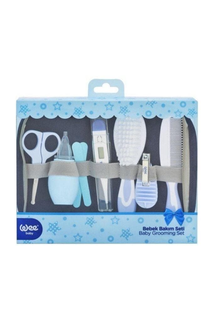 Wee Baby 192 Bebek Bakım Seti Mavi