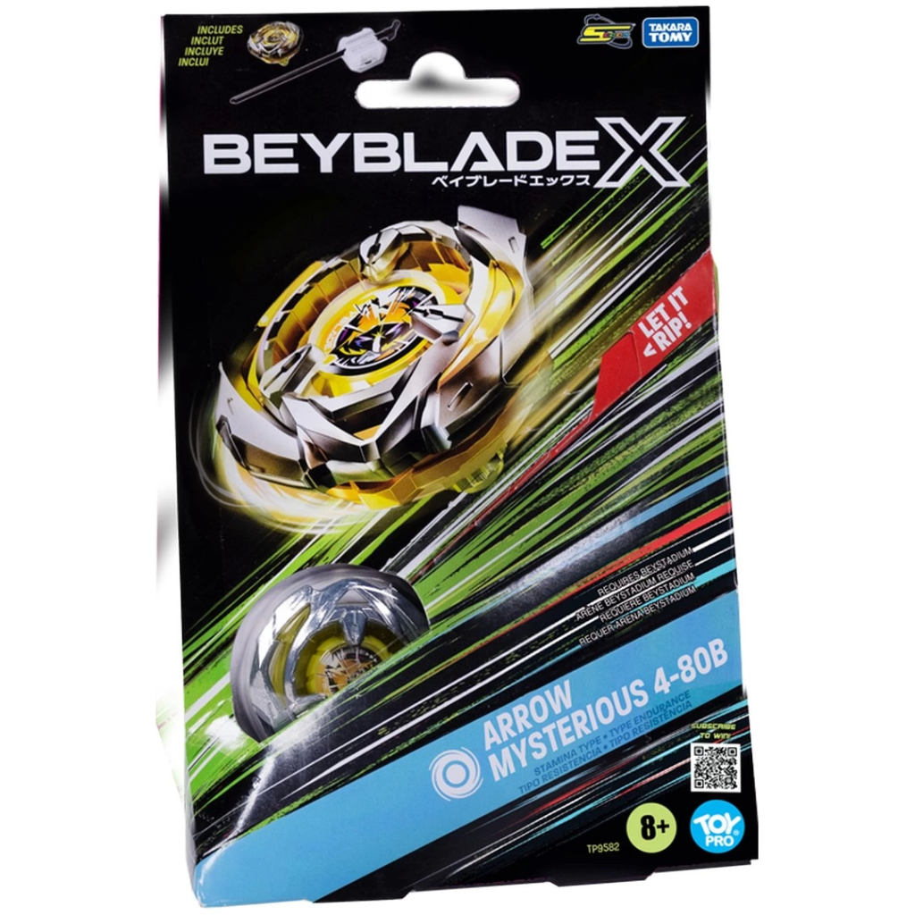 Nessiworld Beyblade 1'li Set Arrow Myserious 4-80B