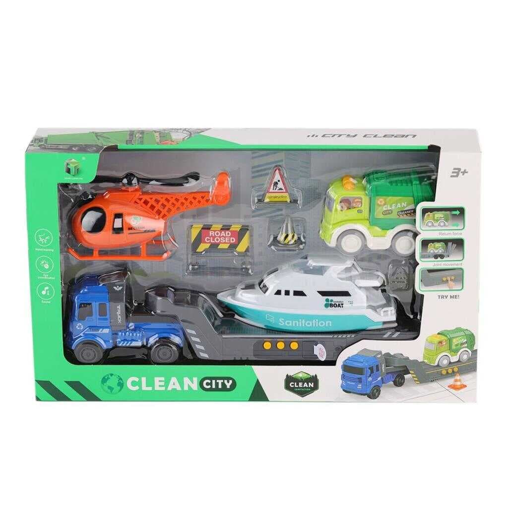 Nessiworld 2630-3 Kutulu 4 araçlı Taşıyıcı Tır Set