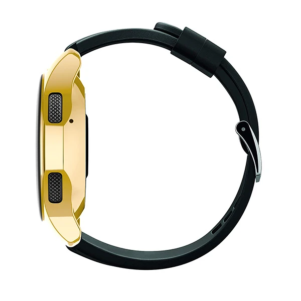 Ally Samsung Watch 46mm Lazer Kaplama Slim Silikon Bumber Kılıf-(5775)