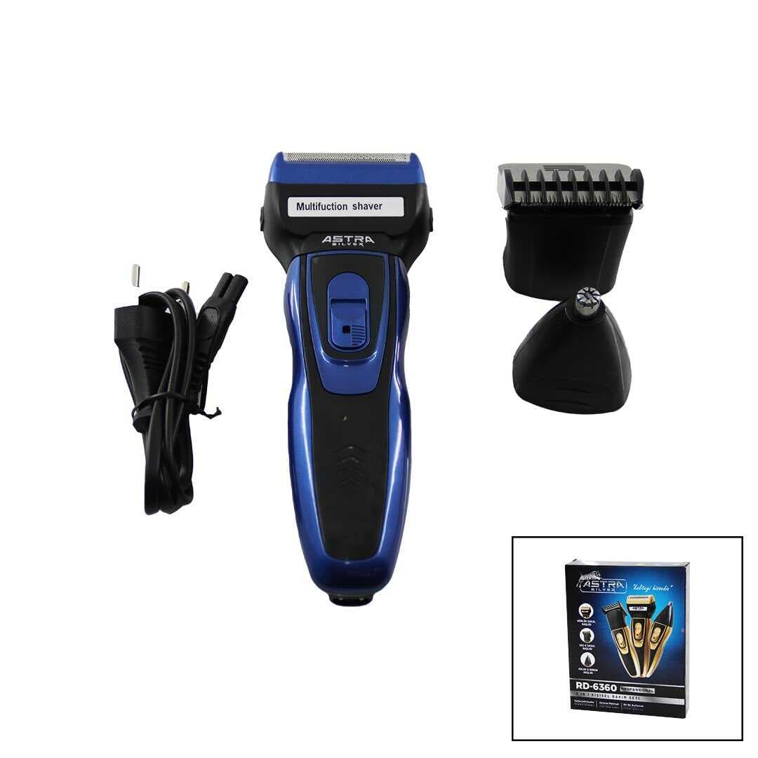 3IN1 KİŞİSEL BAKIM SETİ SAÇ SAKAL KESME - SIFIR SAKAL - KULAK - BURUN TRAŞ MAKİNESİ RD-6360 (5430)