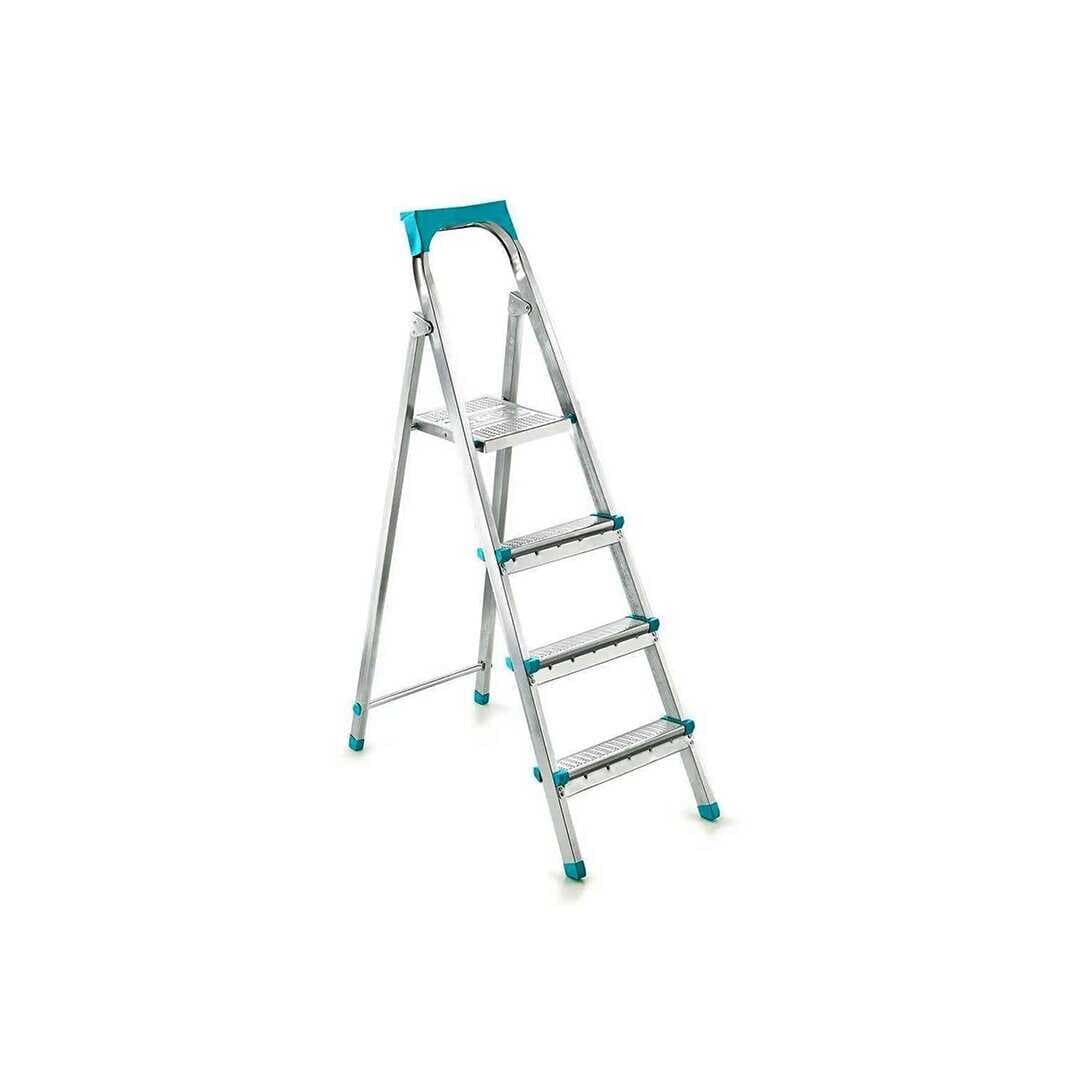 3+1BASAMAKLI METAL MERDİVEN Y: 82CM - 120KG.TAŞIMA KAPASİTESİ (5430)