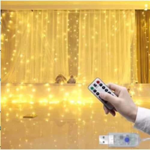 Peri Perde Led 3*3m 300 Led Gün Işığı