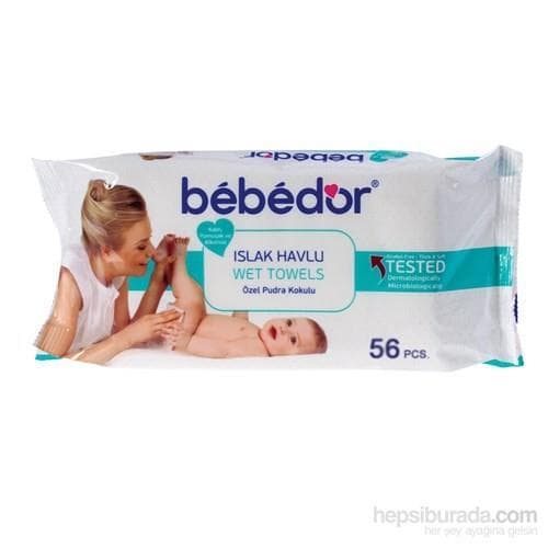 Bebedor Islak Havlu 56 Yaprak